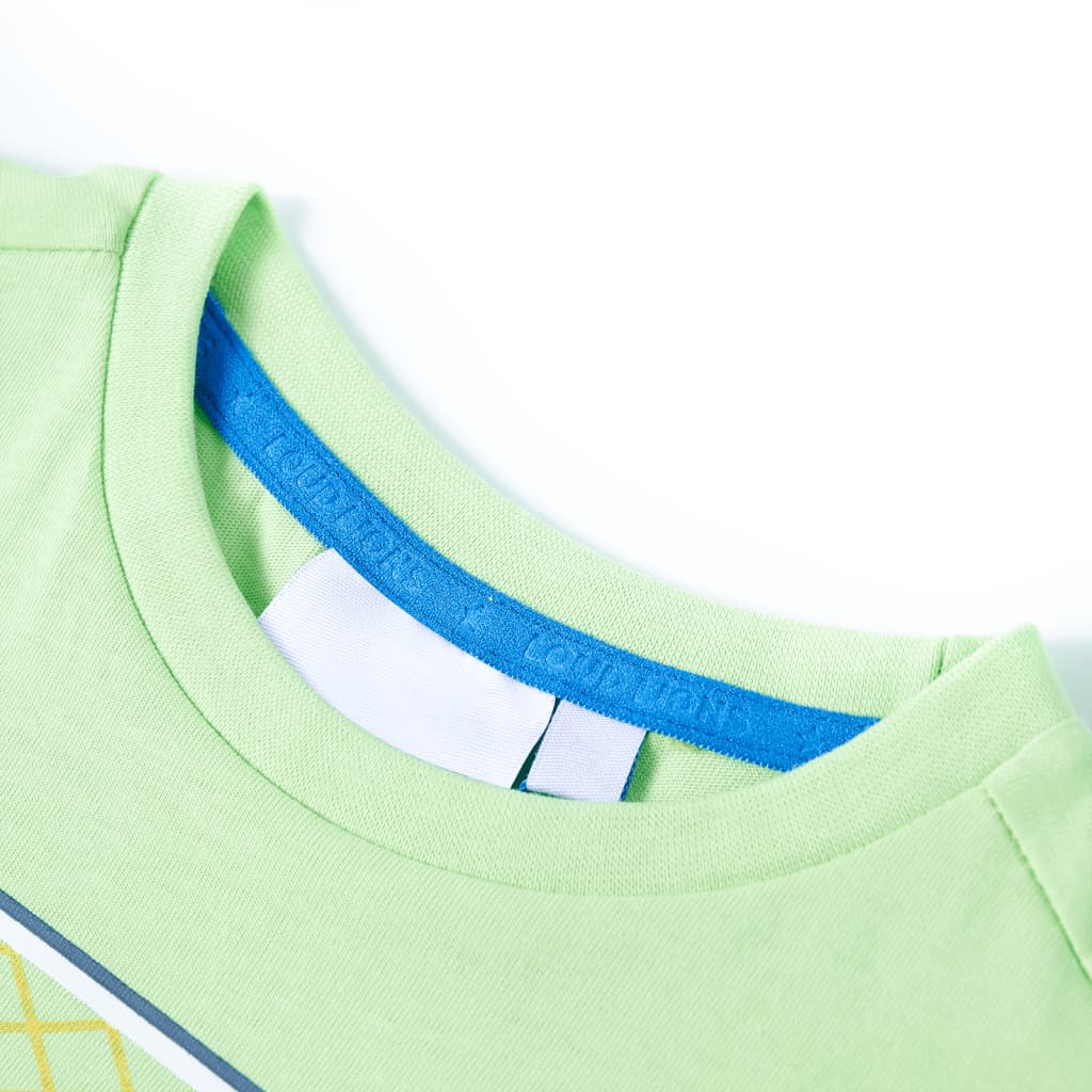 VidaXL Kindershirt 104 Limettengrün
