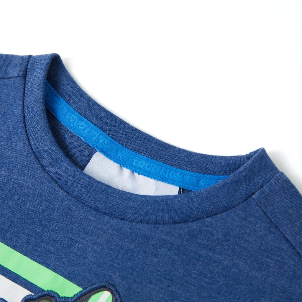 VidaXL Kindershirt 92 dunkelblau gemischt