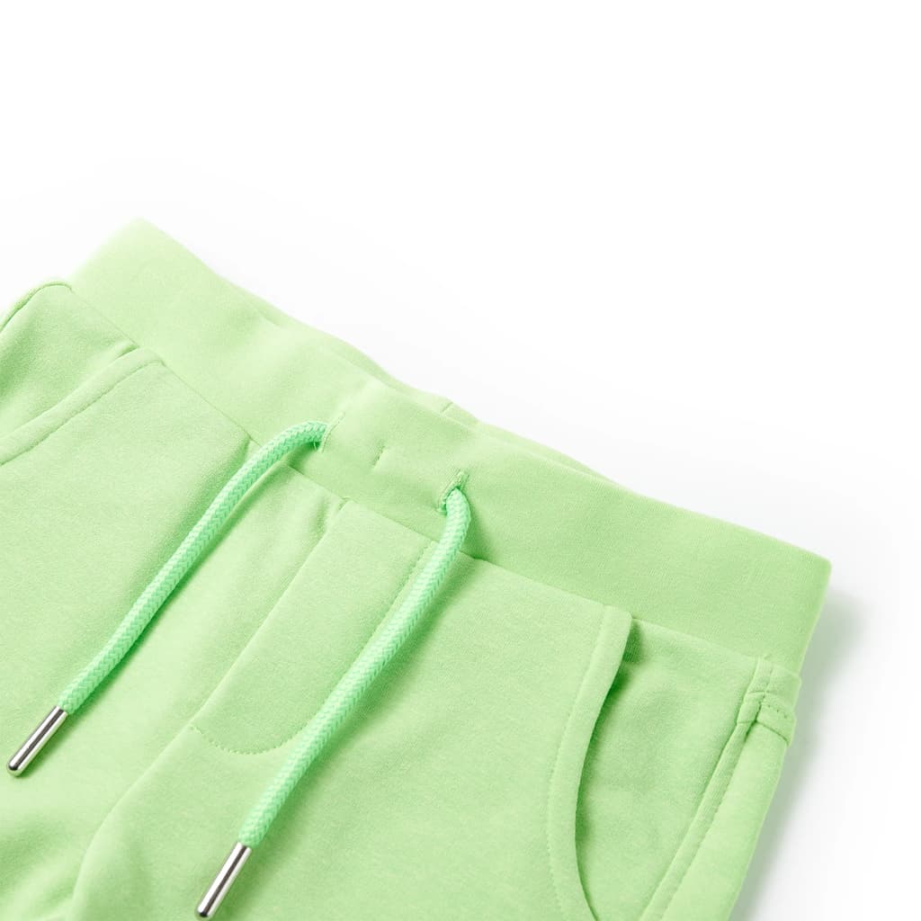VidaXL Kindershorts 104 fluoreszierendes Grün