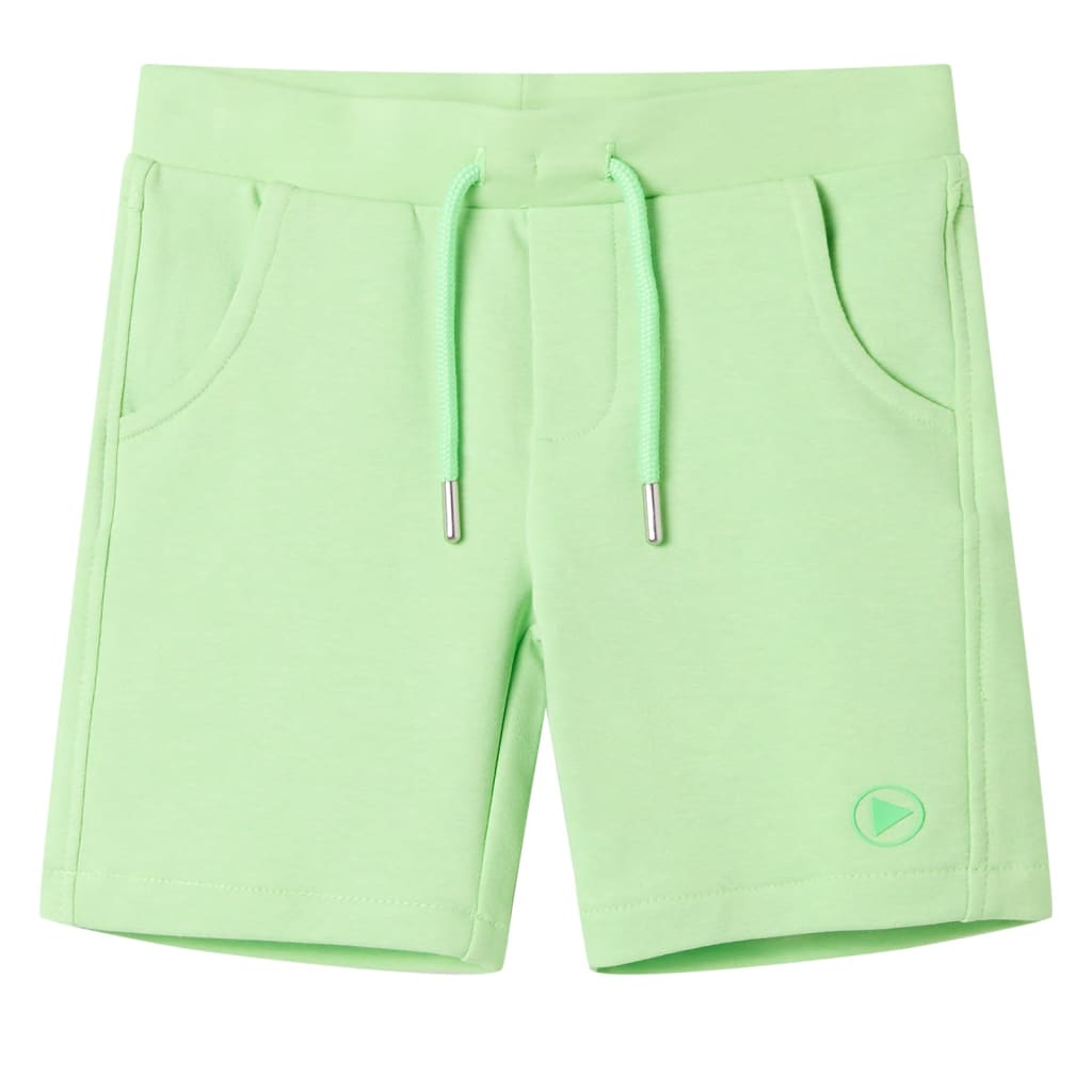 VidaXL Kindershorts 116 fluoreszierendes Grün