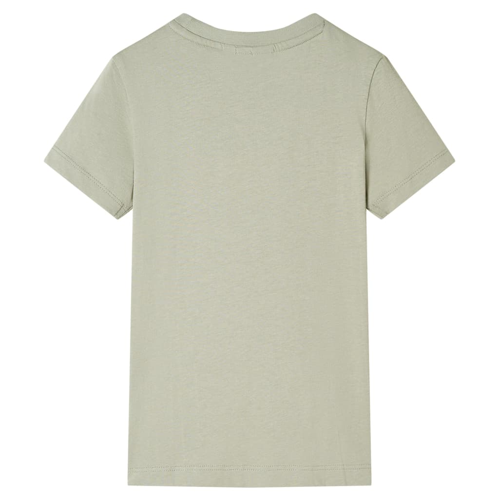 VidaXL Kinderhemd 104 helles Khaki