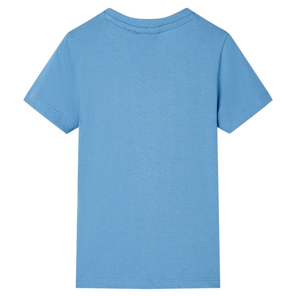 VidaXL Kindershirt 104 mittelblau