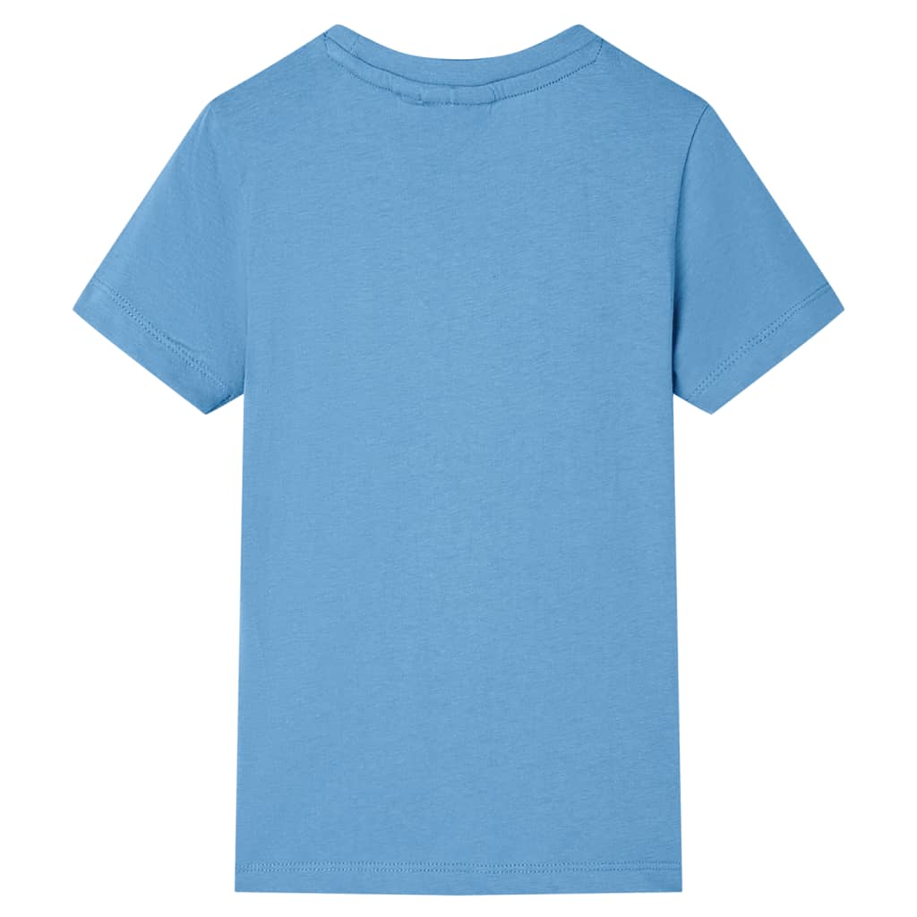 VidaXL Kindershirt 116 mittelblau