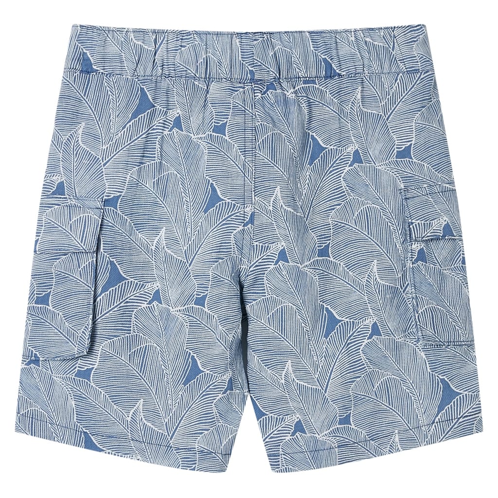 VidaXL Kindershorts mit Kordelzug 140 dunkelblau