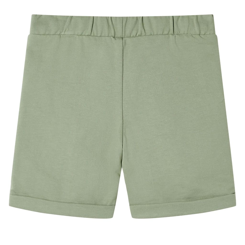 VidaXL Kindershorts mit Kordelzug 128 helles Khaki