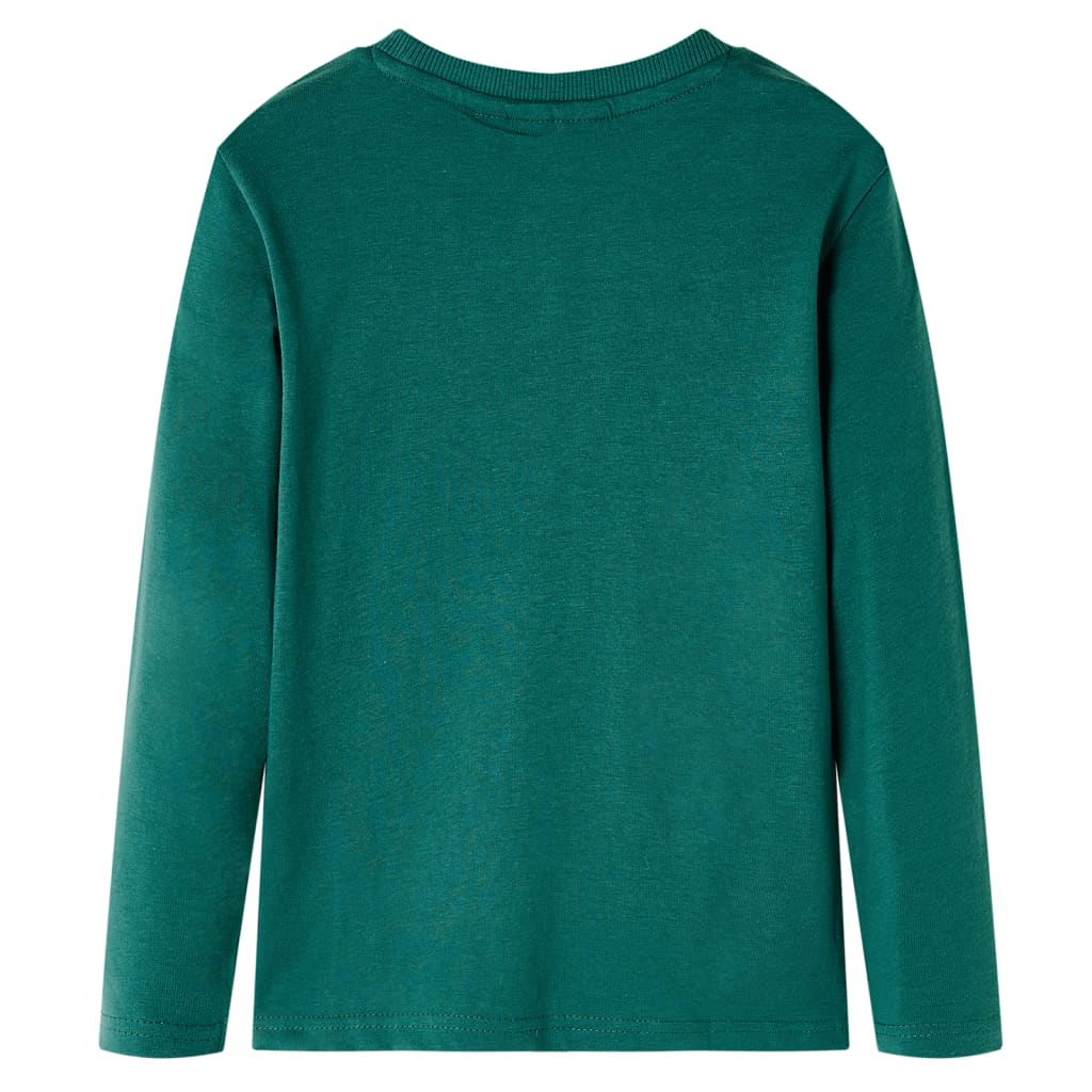 VidaXL Kindershirt mit langen Ärmeln 140 Grün