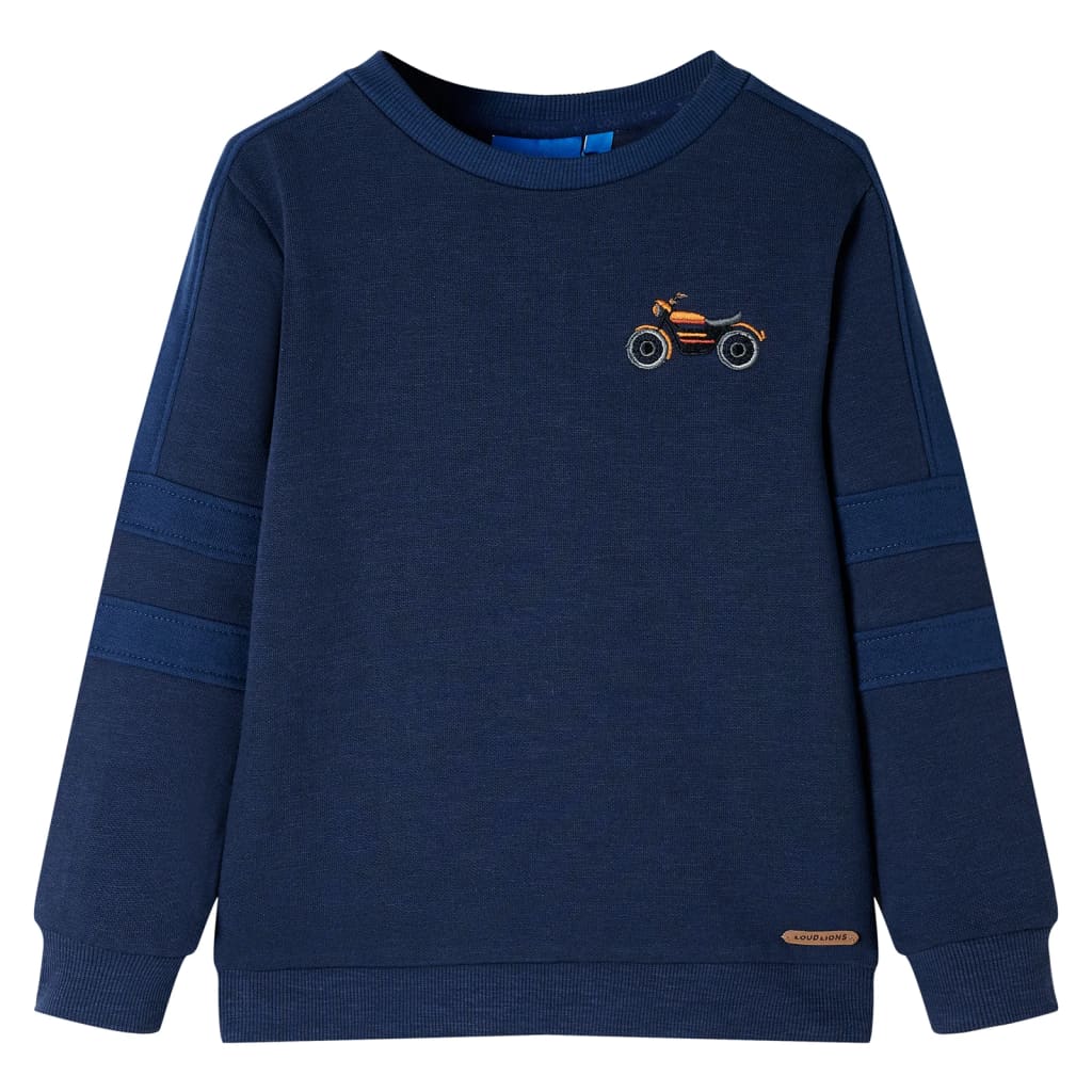 VidaXL Kinderpullover 92 Marineblau gemischt