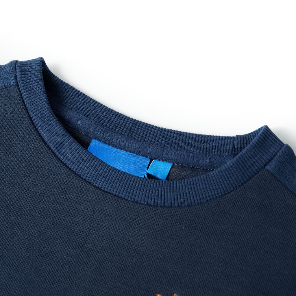 VidaXL Kinderpullover 128 Marineblau gemischt