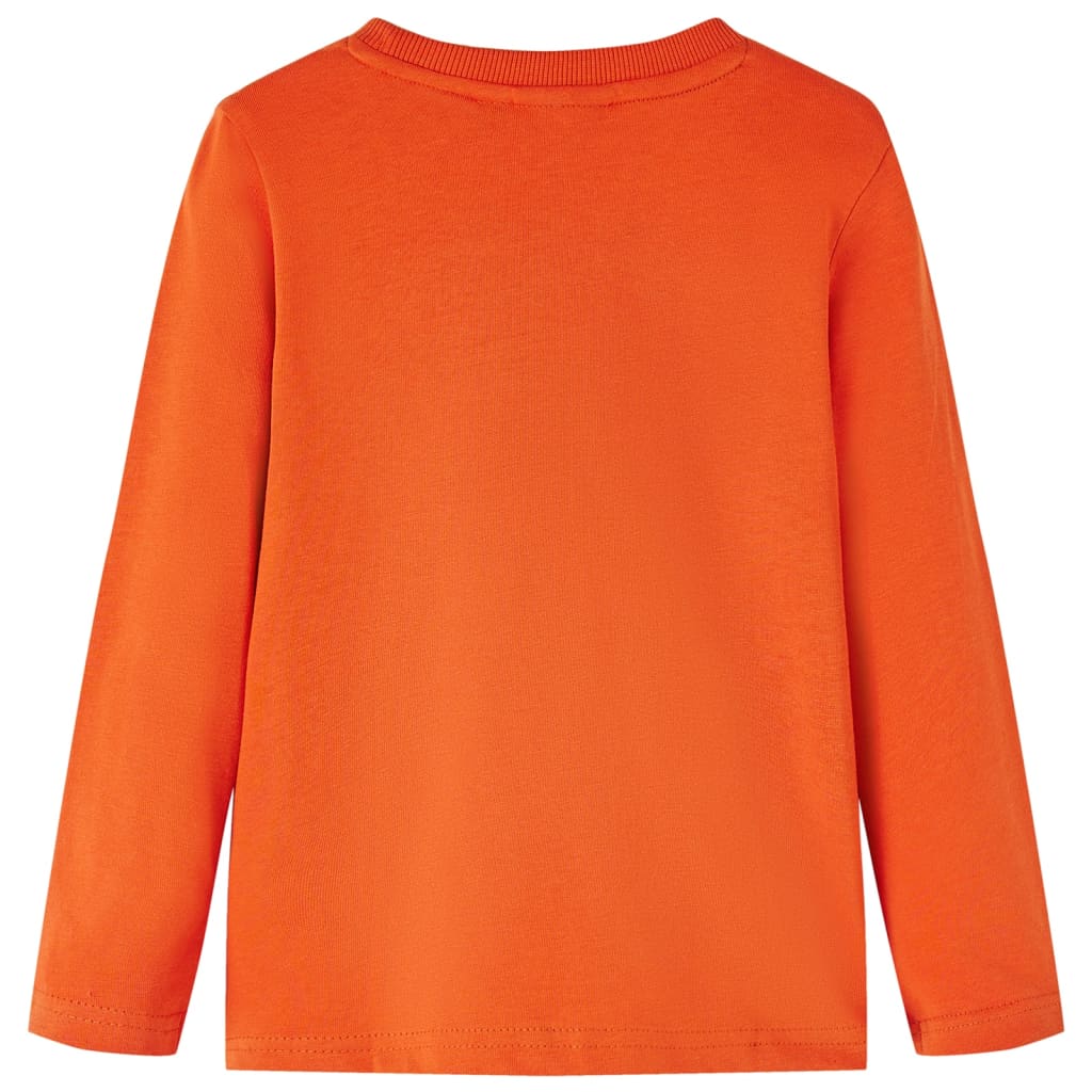 VidaXL Kindershirt mit langen Ärmeln 116 Orange