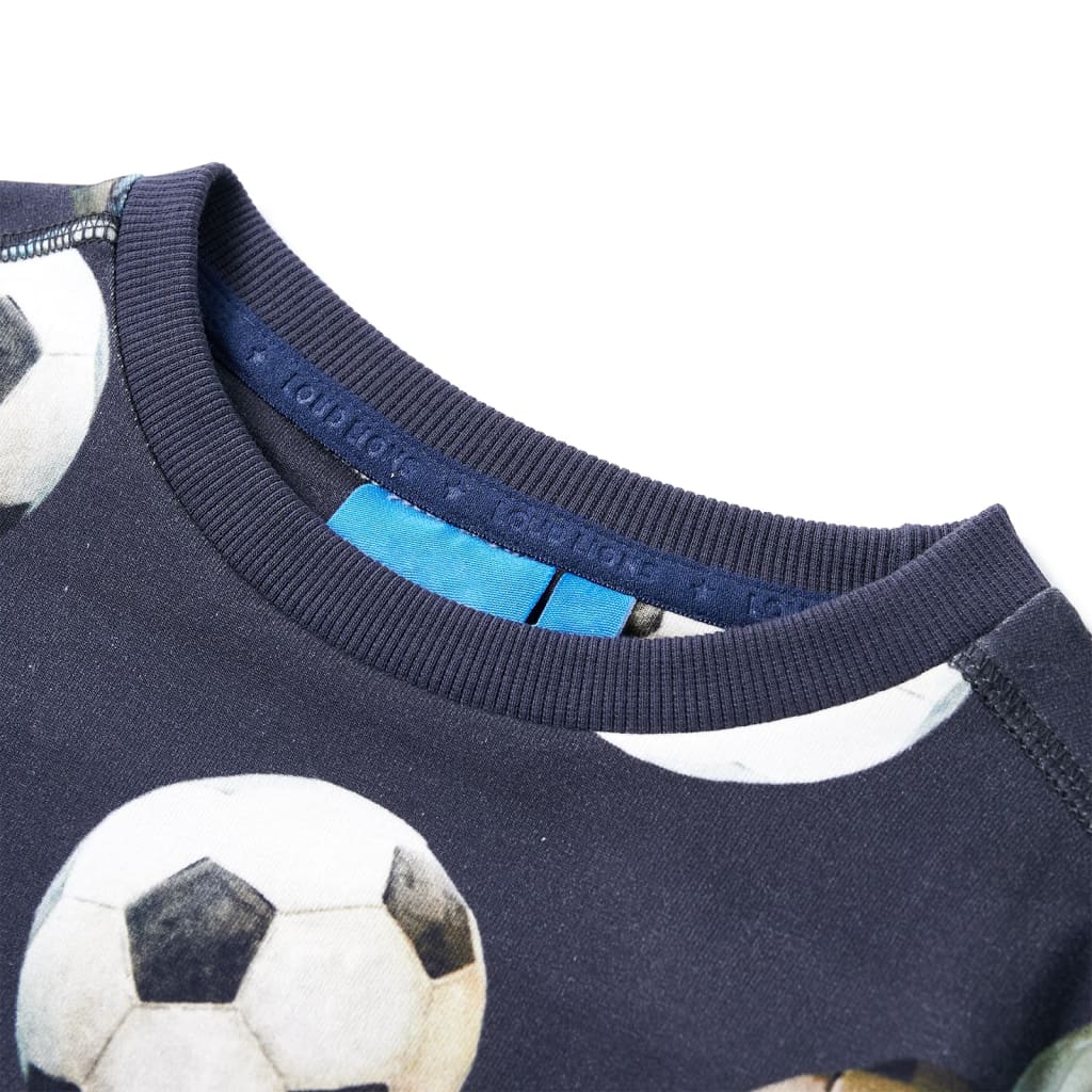 VidaXL Kinderpullover 92 Marineblau