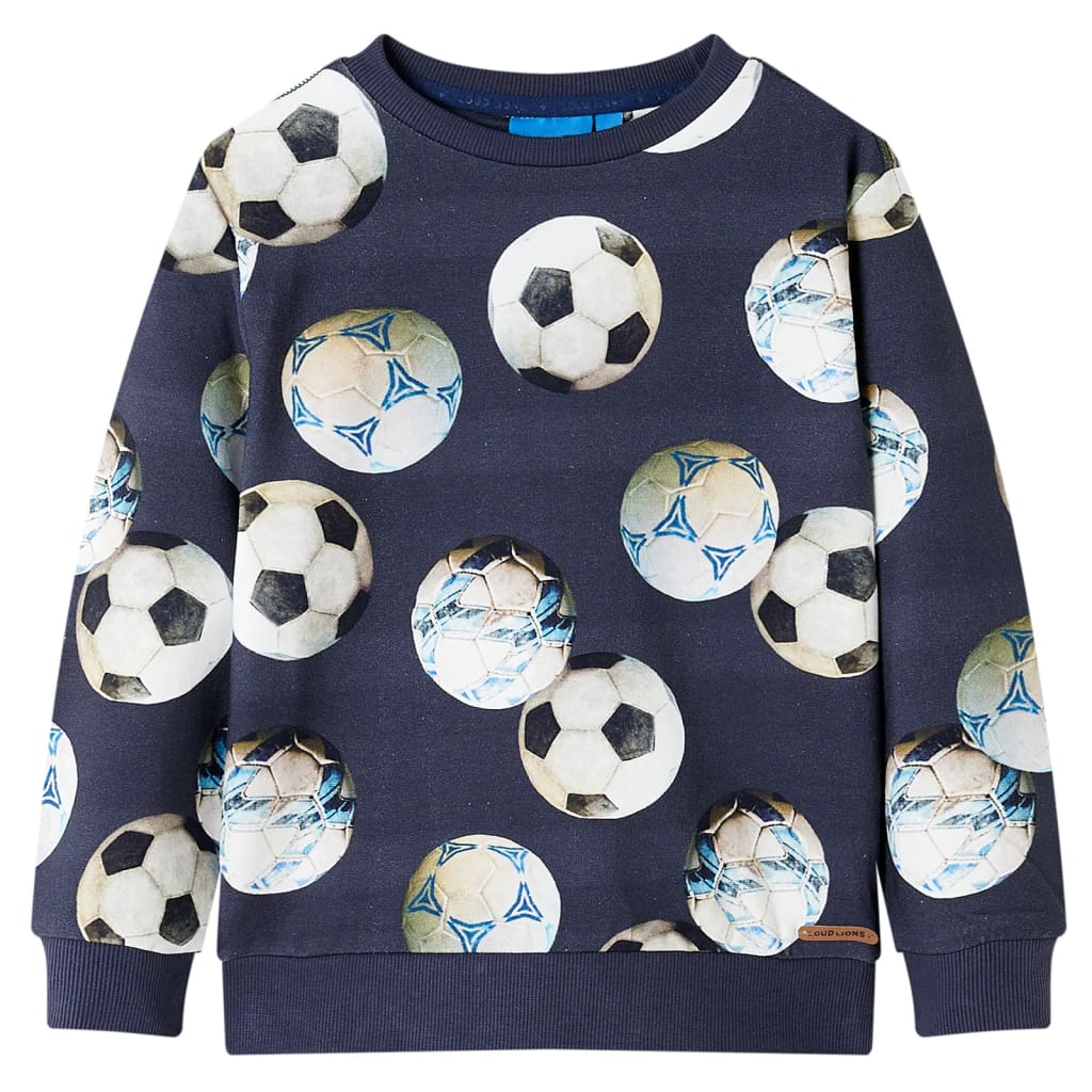 VidaXL Kinderpullover 116 Marineblau