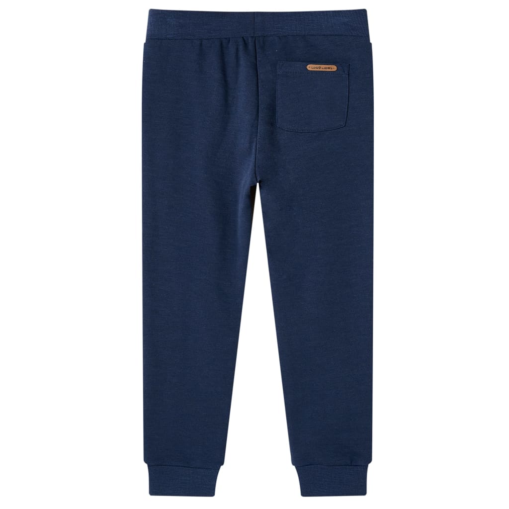 VidaXL Kinder-Jogginghose 92 Marineblau gemischt