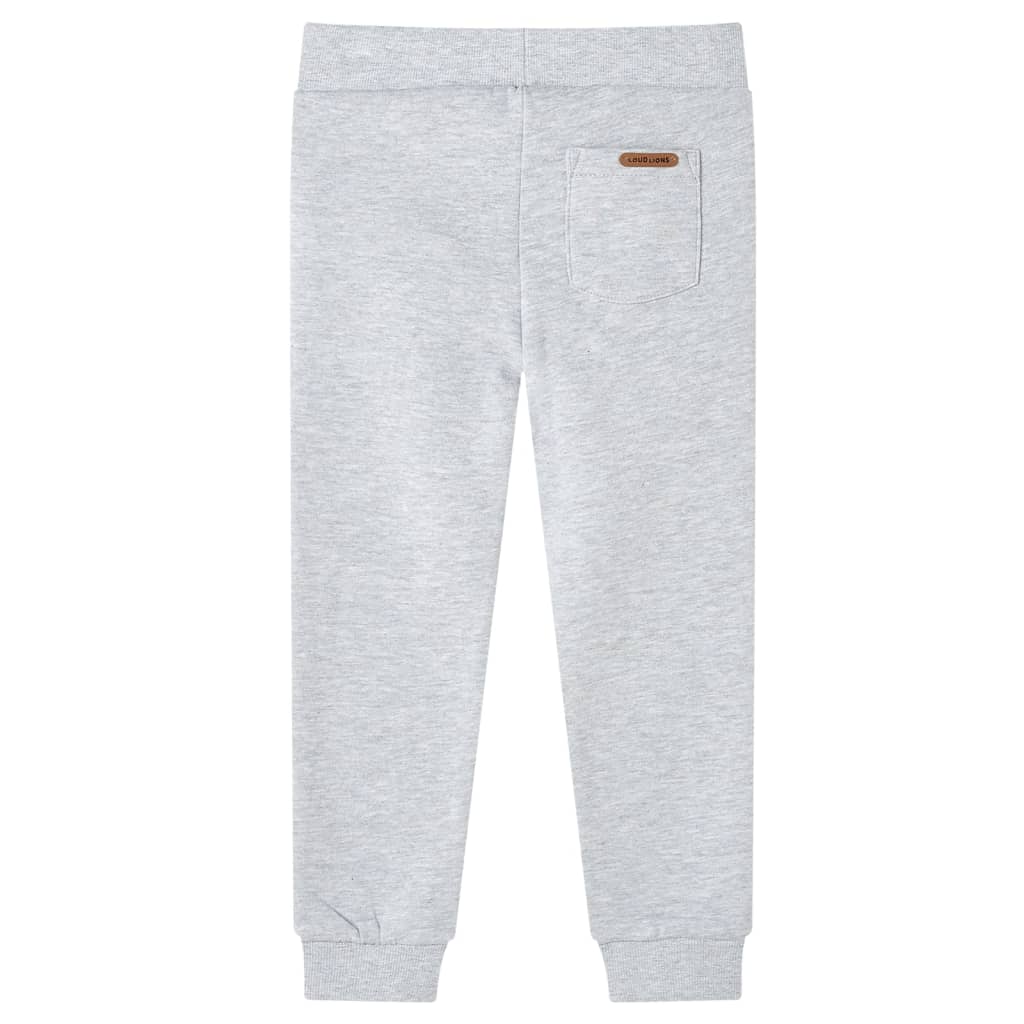 VidaXL Kinder-Jogginghose 140 Grau Melange