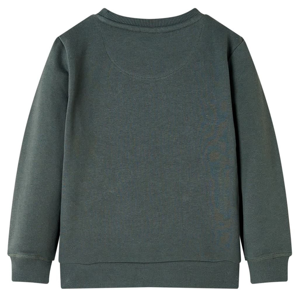 VidaXL Kinderpullover 128 Dunkelkhaki