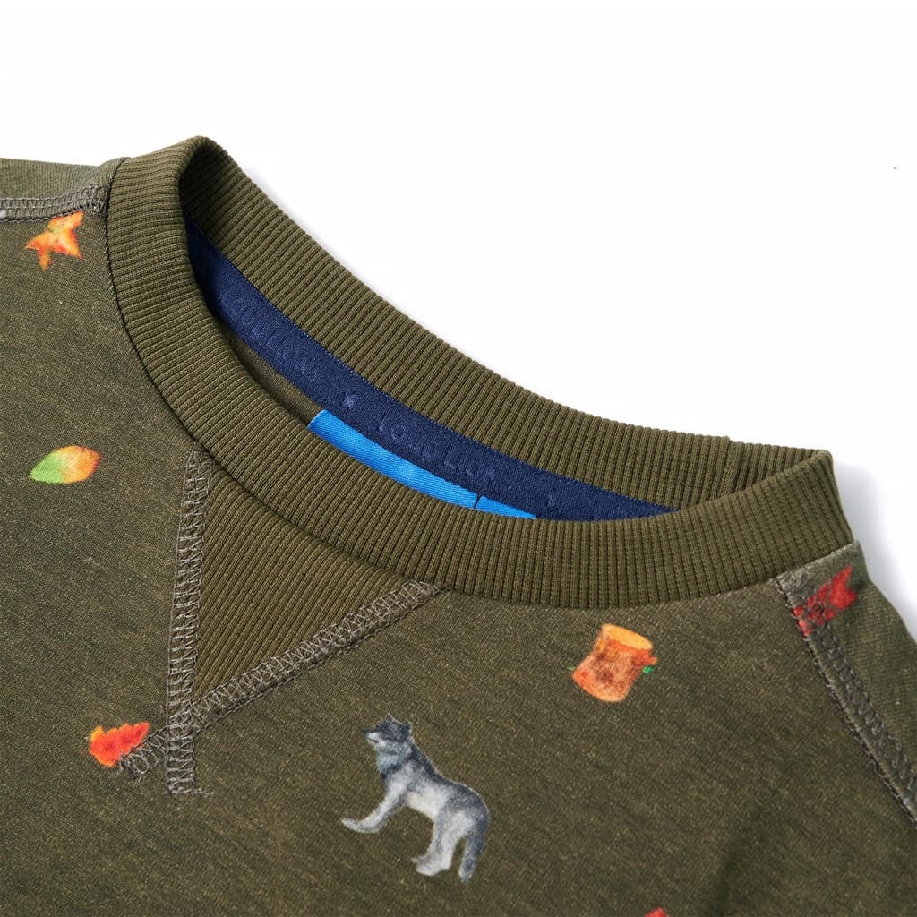 VidaXL Kinderpullover 128 Khaki