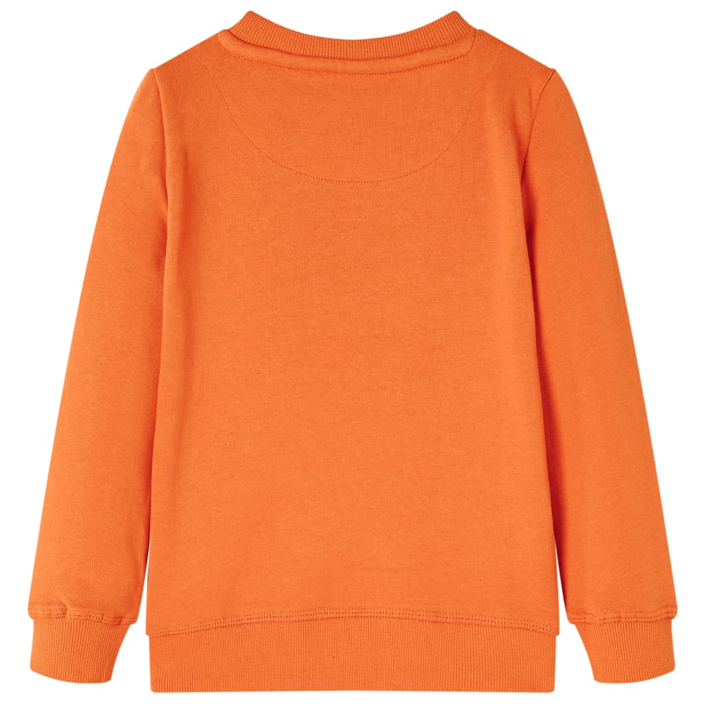 VidaXL Kinderpullover 92 Dunkelorange