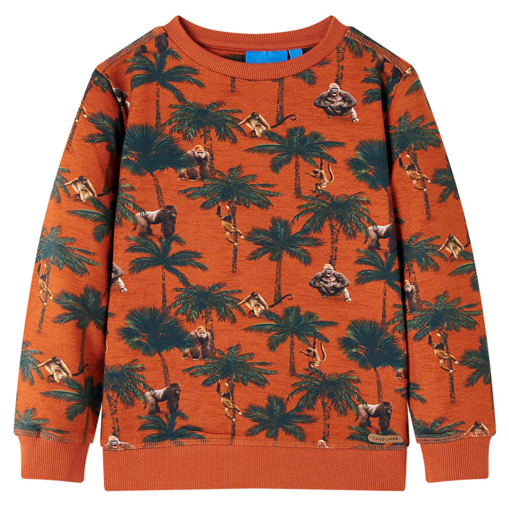 VidaXL Kinderpullover 140 hellrostfarben