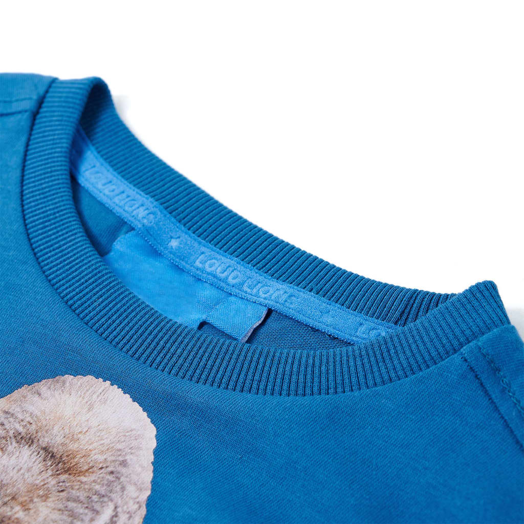 VidaXL Kindershirt mit langen Ärmeln 92 Petrol