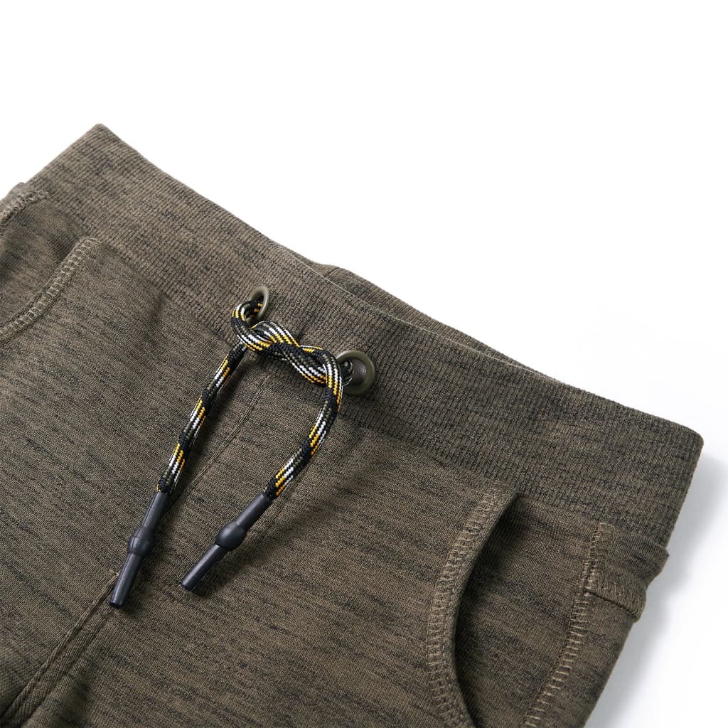 VidaXL Kinder-Jogginghose 128 gemischtes dunkles Khaki