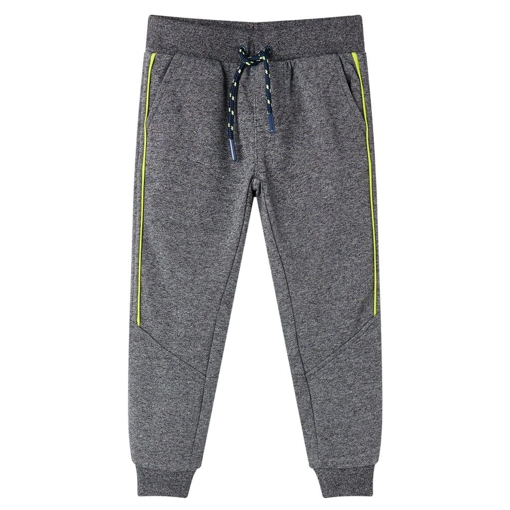 VidaXL Kinder-Jogginghose 128 grau gemischt