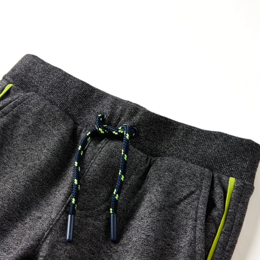 VidaXL Kinder-Jogginghose 128 grau gemischt