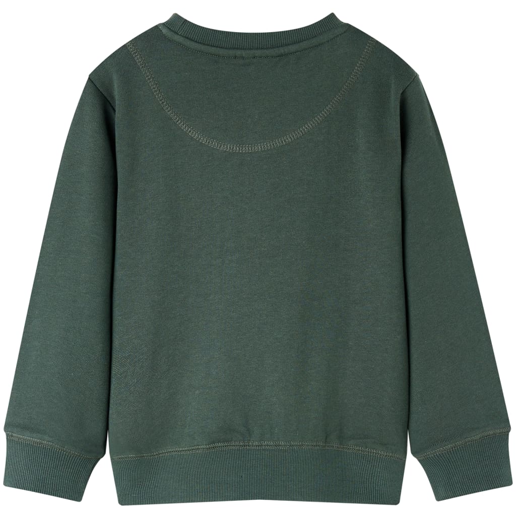 VidaXL Kinderpullover 92 Dunkelgrün