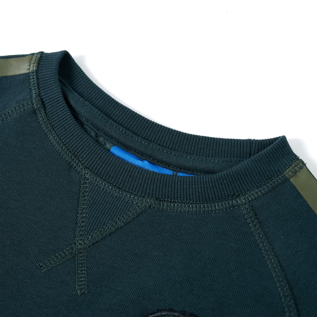 VidaXL Kinderpullover 116 moosgrün