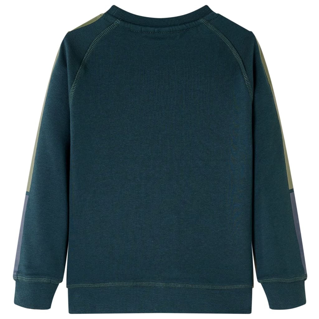 VidaXL Kinderpullover 128 moosgrün