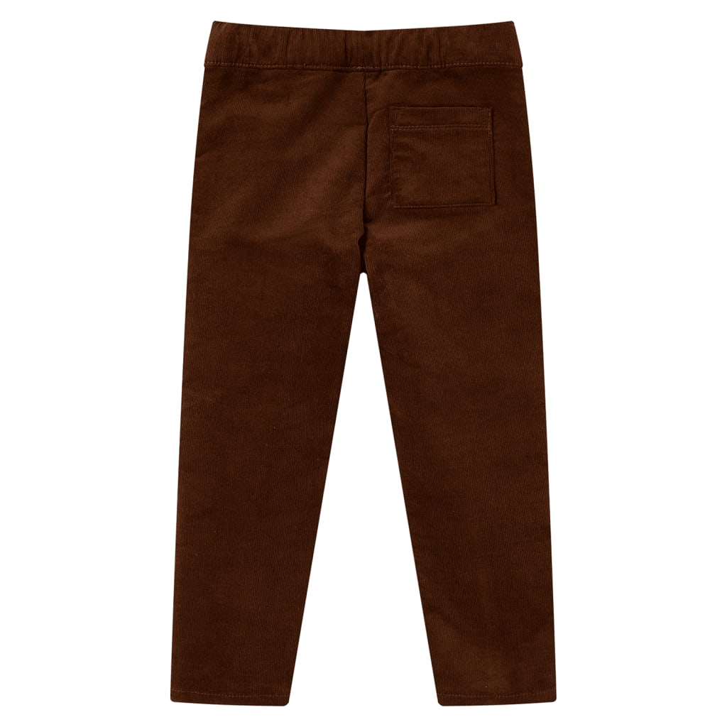 VidaXL Kinderhose 128 cognacfarben