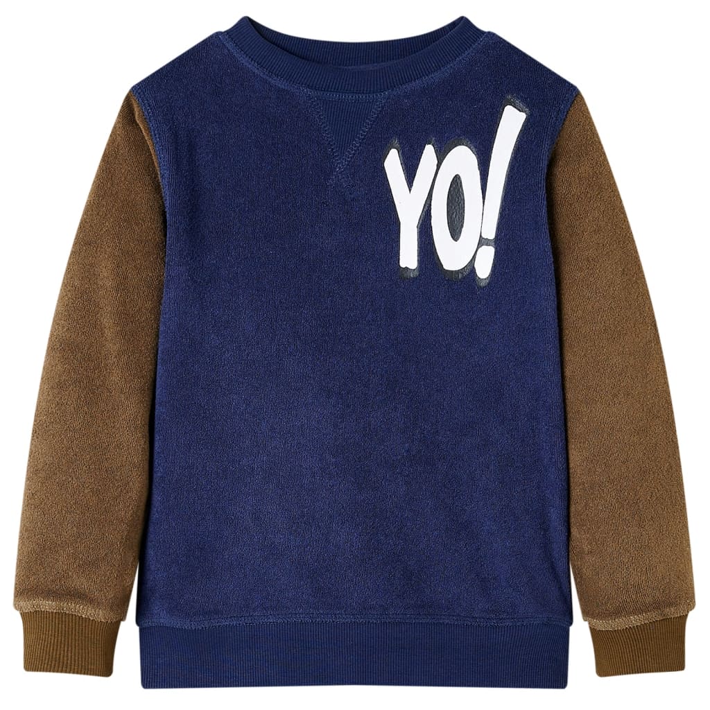 VidaXL Kinderpullover 92 dunkelblau