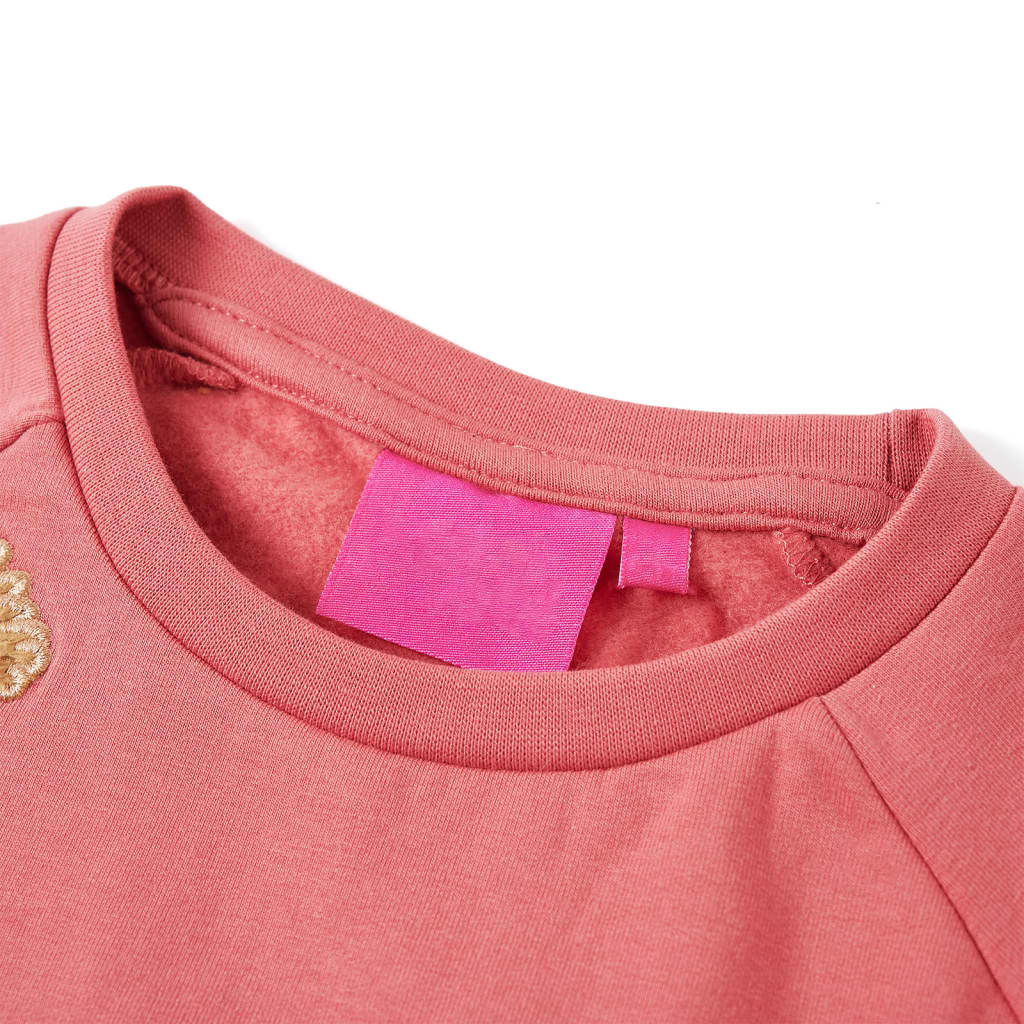 VidaXL Kinderpullover 116 Altrosa