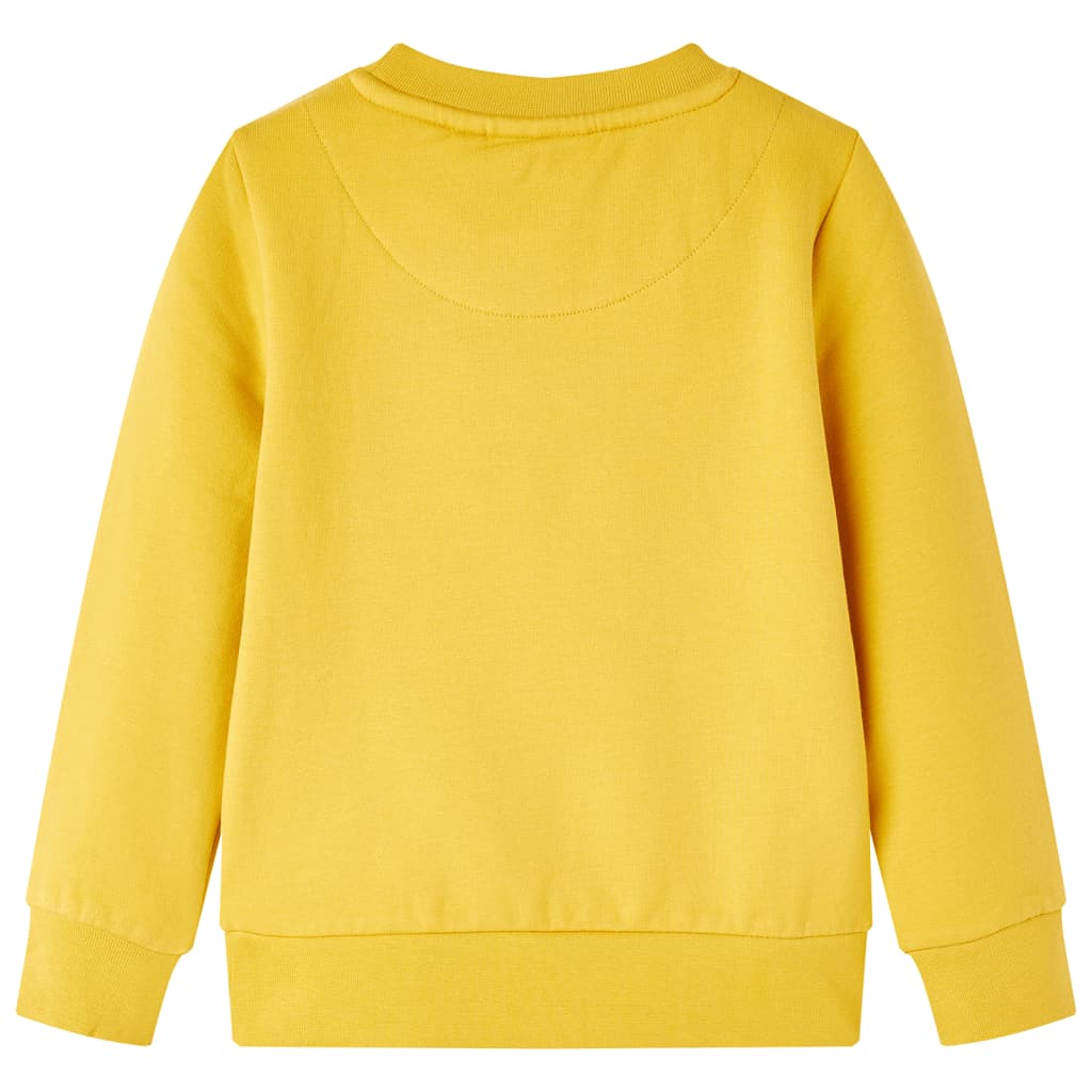 VidaXL Kinderpullover 116 dunkles Ocker