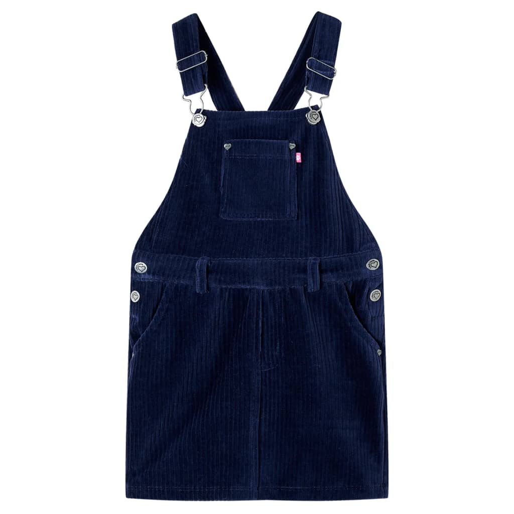 VidaXL Kindergartenkleid 140 Cord Marineblau
