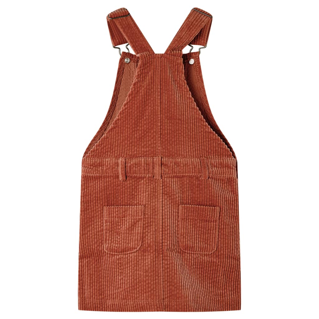 VidaXL Kindergartenkleid 140 Cord Cognac