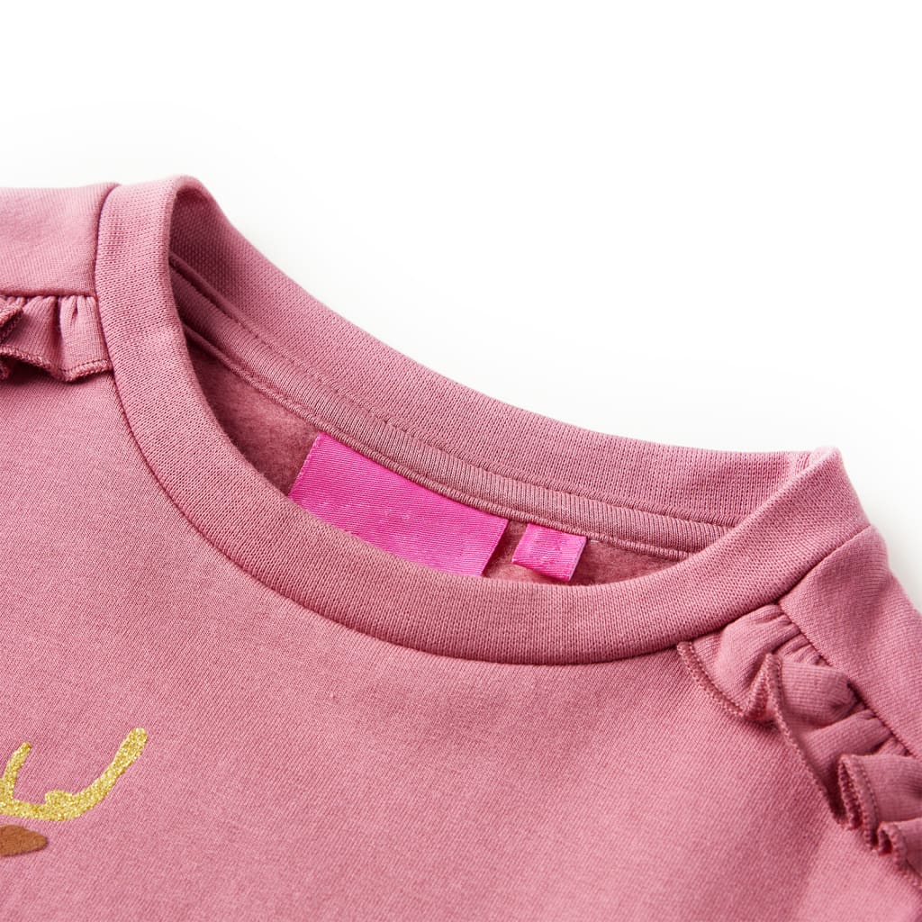 VidaXL Kinderpullover 92 himbeerfarben