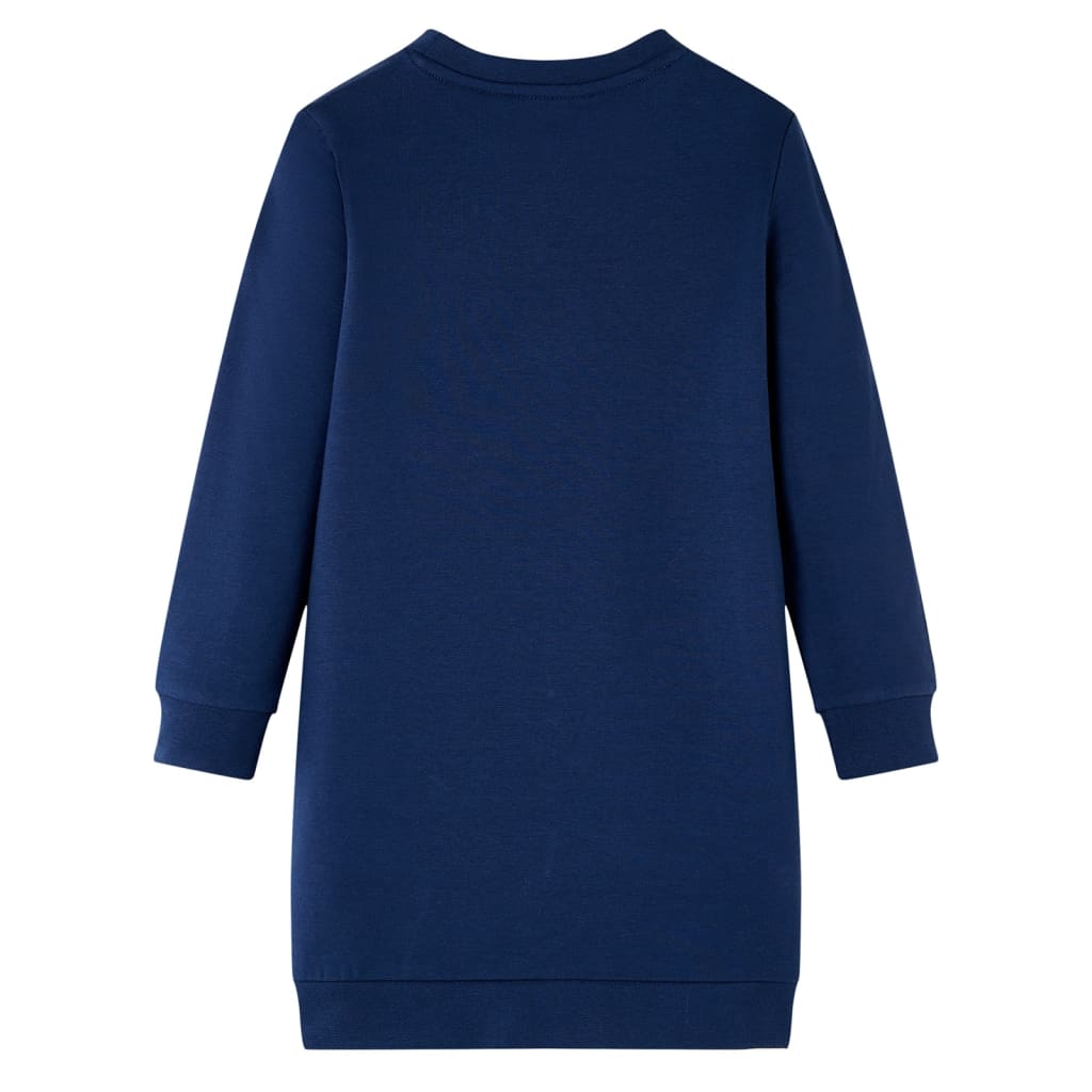 VidaXL Kinderkleid 104 Marineblau