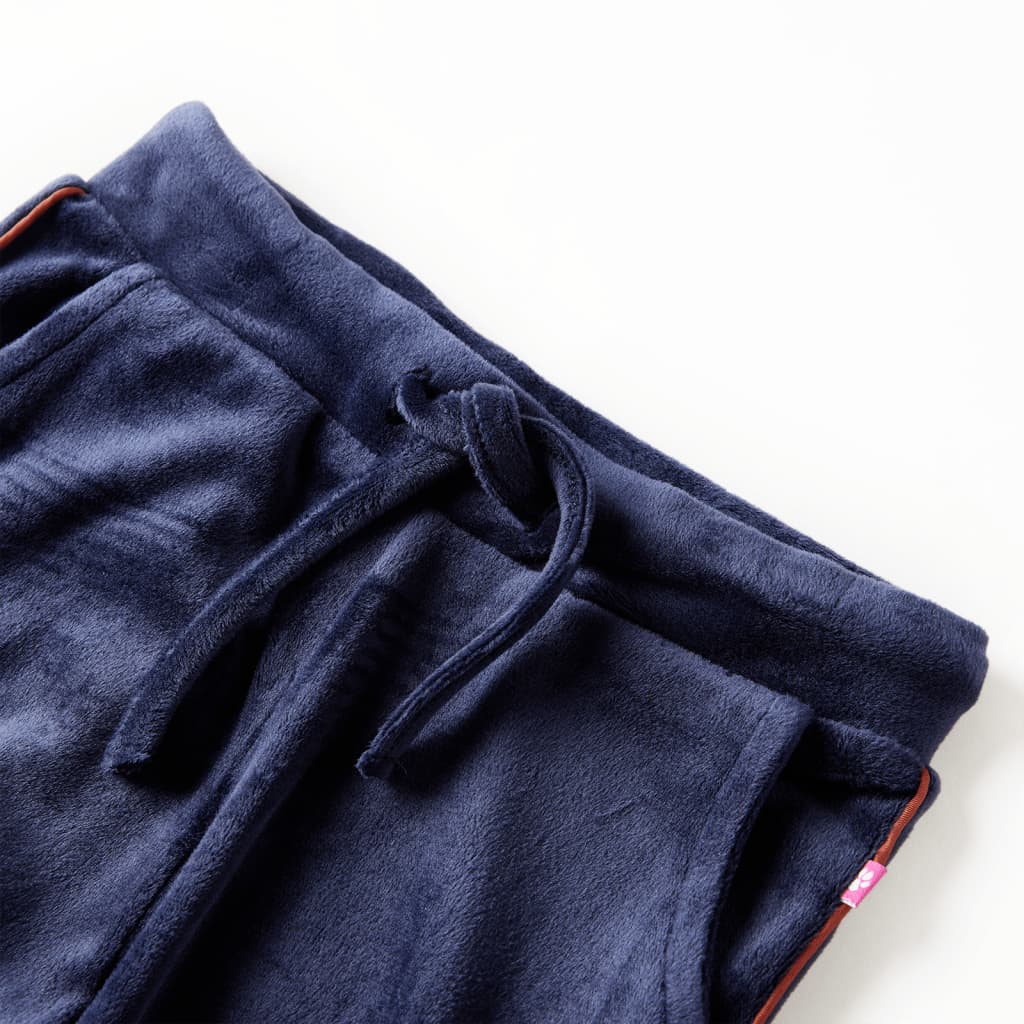 VidaXL Kinder-Jogginghose 128 Marineblau