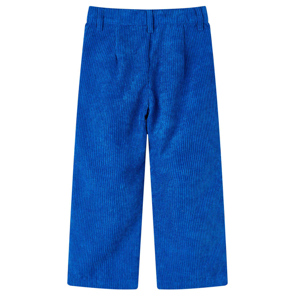 VidaXL Kinderhose 140 Cord Kobaltblau