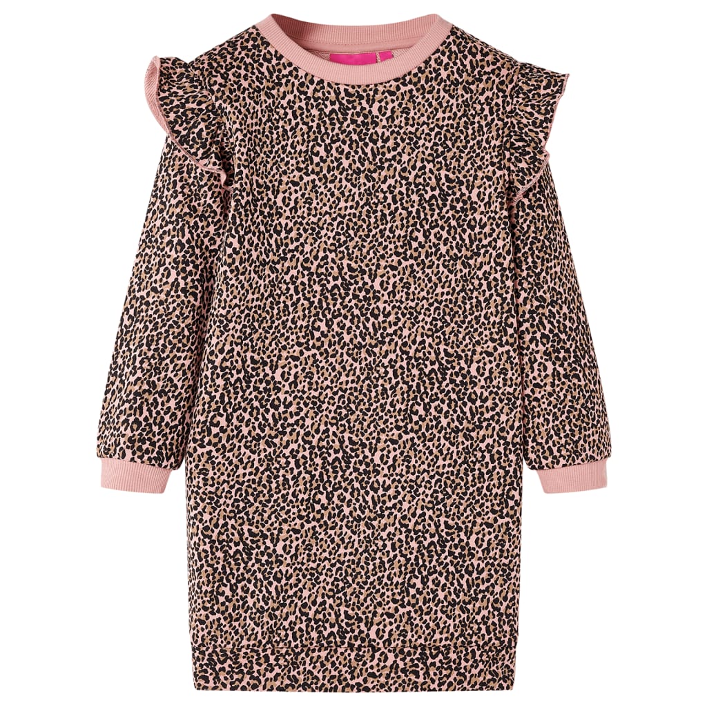 VidaXL Kinderkleid 92 mittelrosa