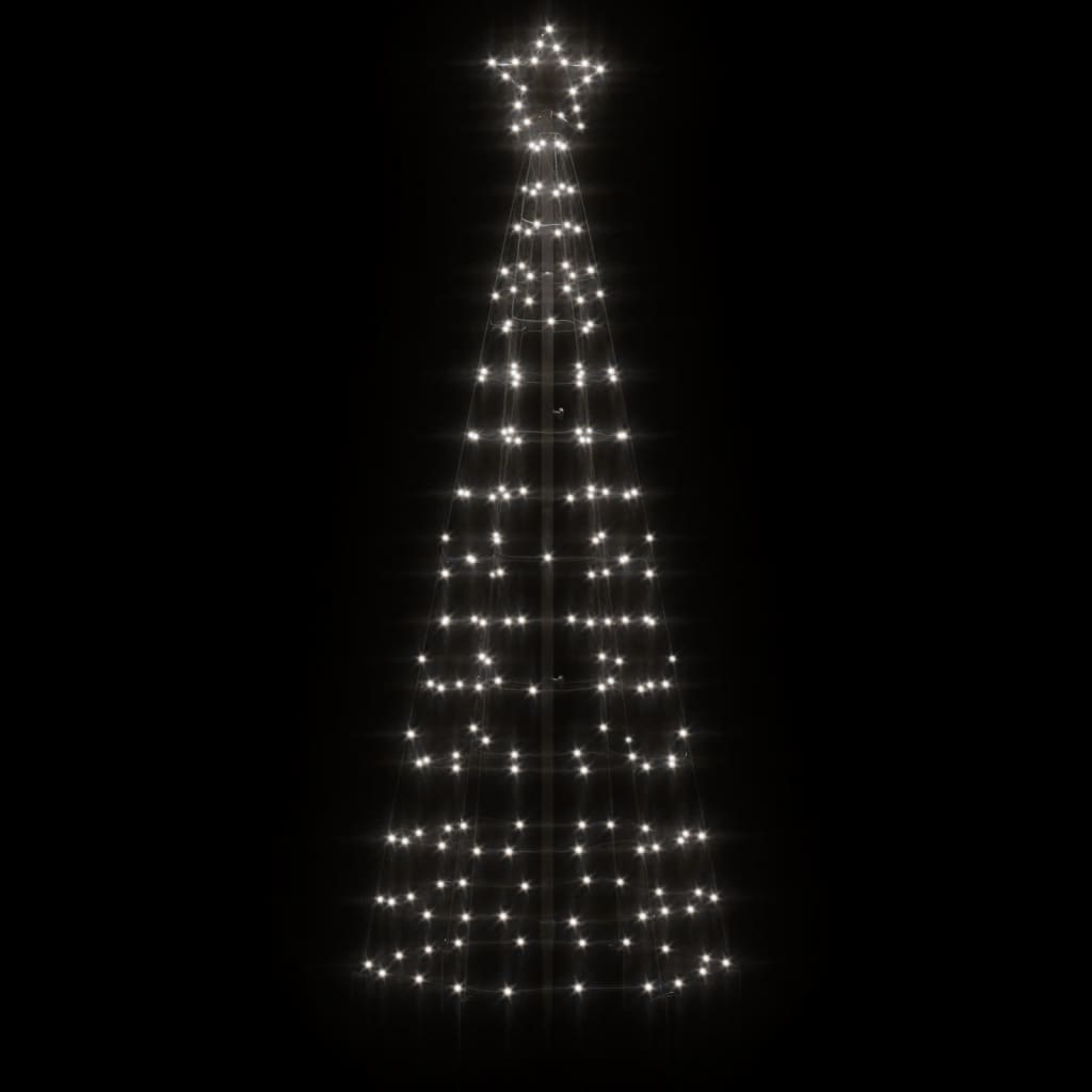 VidaXL Lichtkegel mit Erdspießen 220 kaltweiße LEDs 180 cm