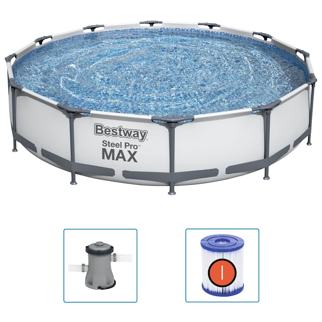 Bestway Steel Pro Max Schwimmbadset 366x76 cm