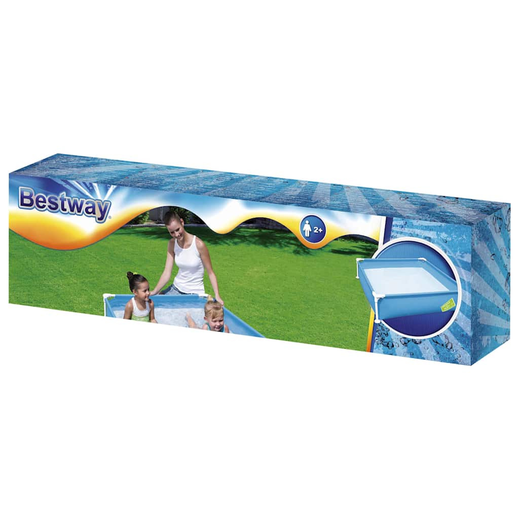 Bestway mein erstes Frame-Pool-Schwimmbecken 122x122x30,5 cm