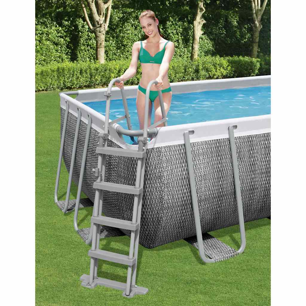 Bestway Flowclear Schwimmbadleiter mit 4 Stufen 122 cm