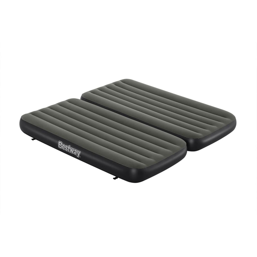 Bestway Airbed 3-in-1 aufblasbar 188x99x25 cm schwarz und grau