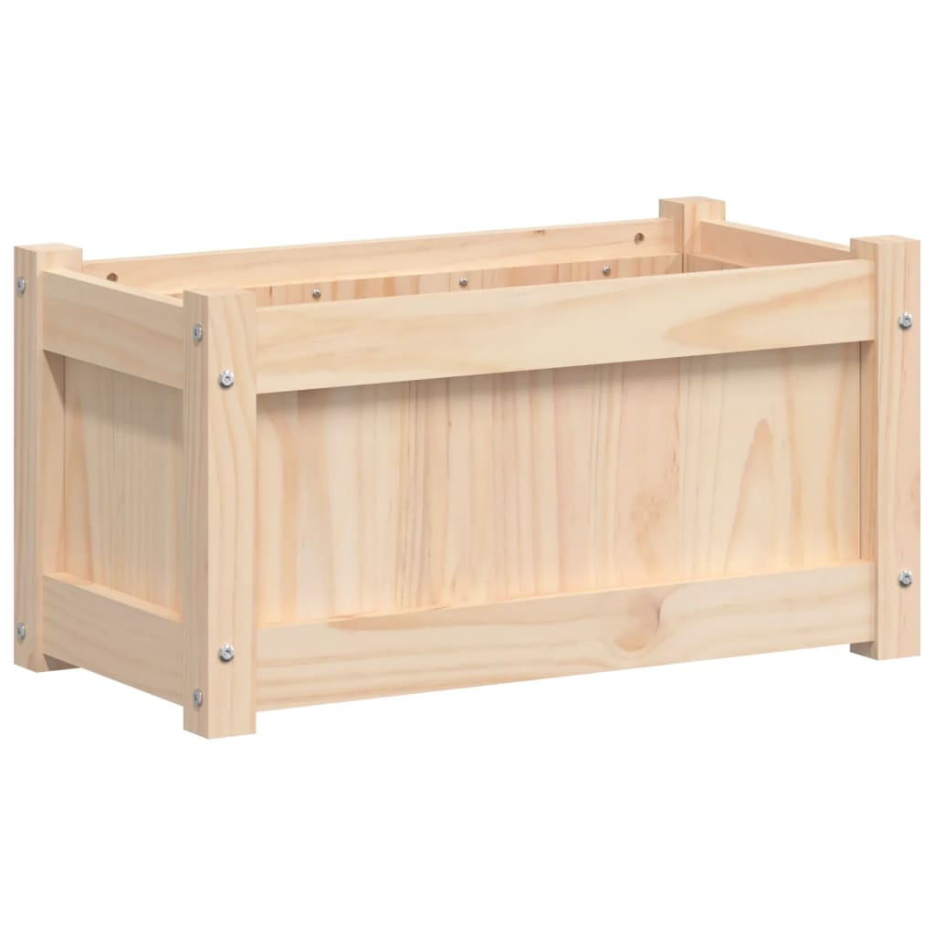 Vidaxx Pflanzgefäß 60x31x31 cm massives Kiefernholz