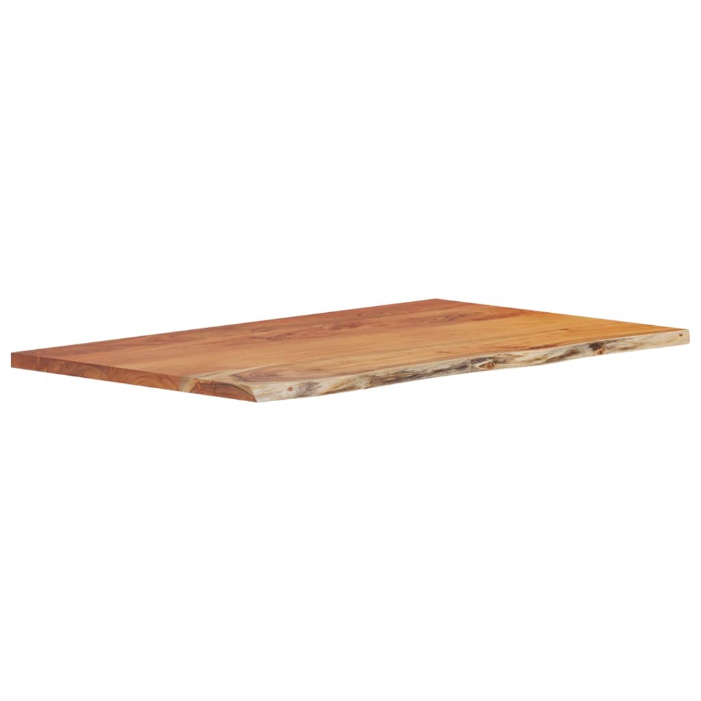 VidaXL Rechteckige Waschtischplatte 90x60x2,5 aus massivem Akazienholz