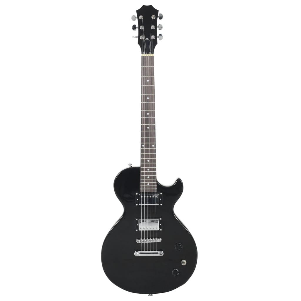 Vidaxl Gitarre für Einsteiger elektrisch mit Tasche 4 4 39 schwarz