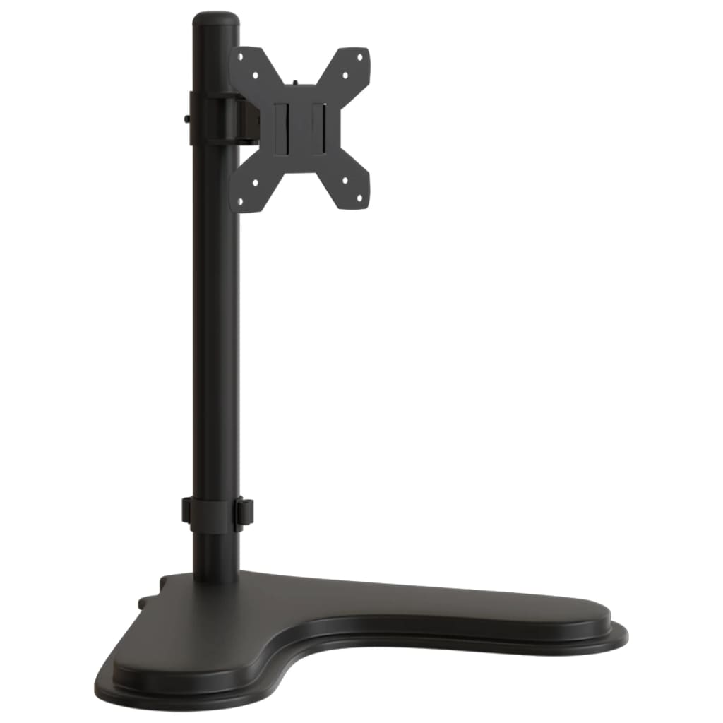VidaXL Monitorhalterung VESA 75 100 mm schwarzer Stahl