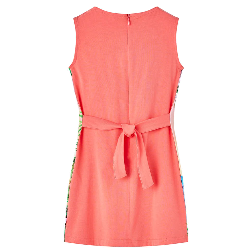 VidaXL Kinderkleid 128 Koralle