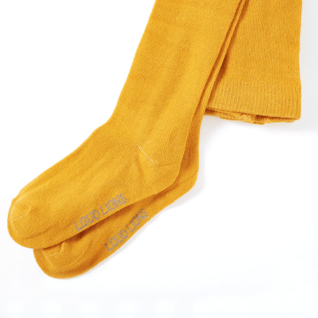 VidaXL Kinderstrumpfhose 104 dunkles Ocker